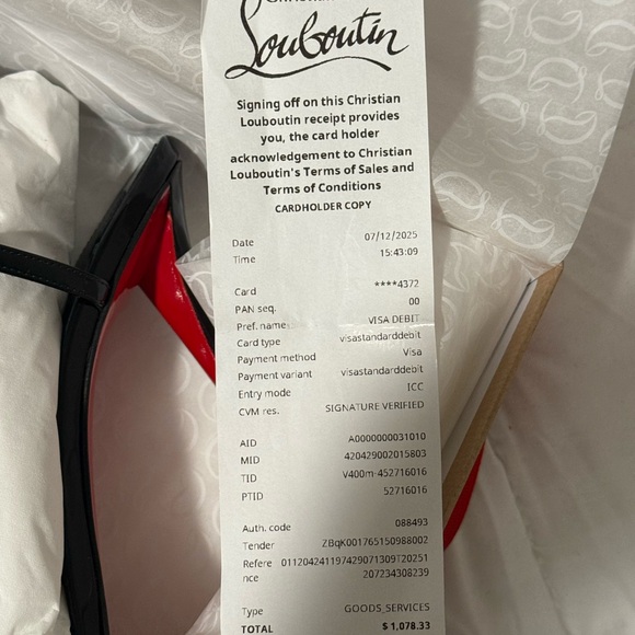 Christian Louboutin Black Patent Strappy Heels - Picture 3 of 15